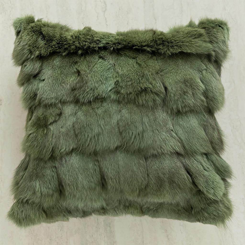 45X45CM Green Retro Throw Pillow Cover French Light Luxury Stamping Waist Cushion Cover Decor Home Decorative Pillowcase