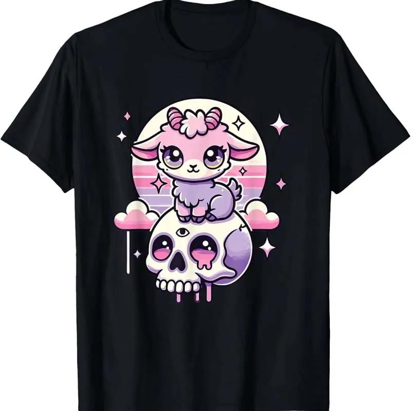 Funny Cute Bat Skeleton Print Tshirt Unisex Unisex Summer Casual Fashion Streetwear Loose Tops Crew Neck Short Sleeve Cotton Tees