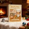 Yousheng Kerst Bakken Adventskalender 24-Dagen Aftellen Seizoensgebonden Verwachtingskalender Woondecoratie Autoaccessoire