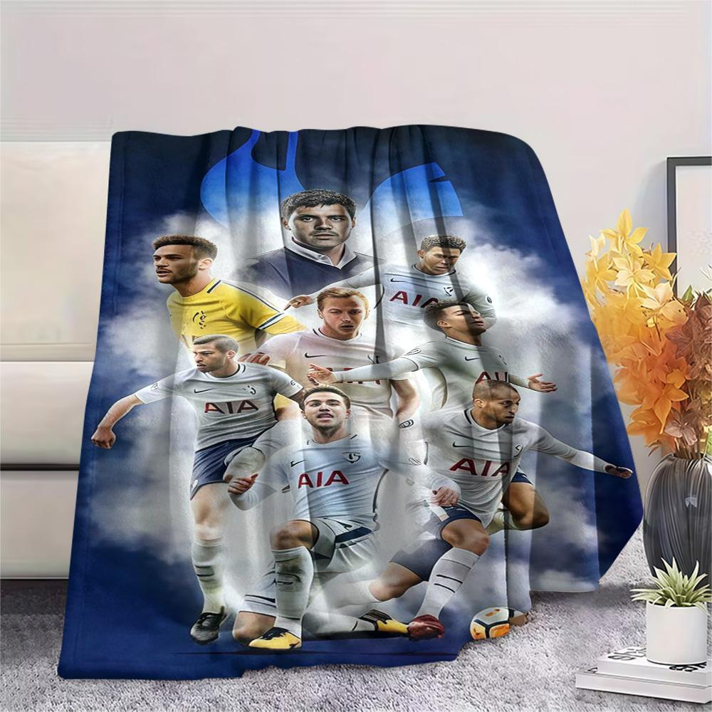 Tottenham Contingent Print FlAannel Blanket, High Quality Comfortable for All Seasons, Home Decor, Warmth and Comfort