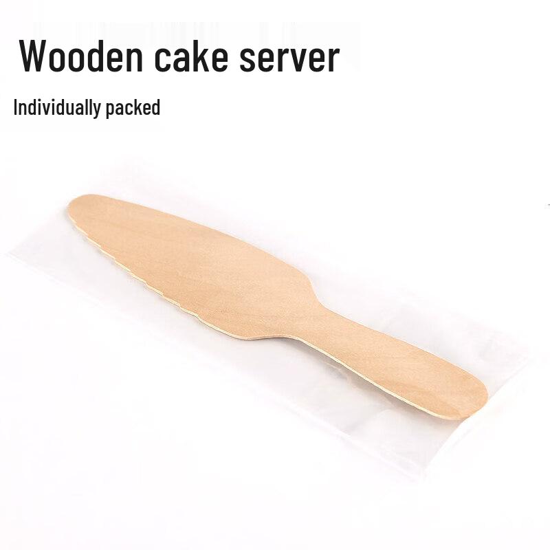 Eco-friendly Disposable Wooden Dessert Spoon