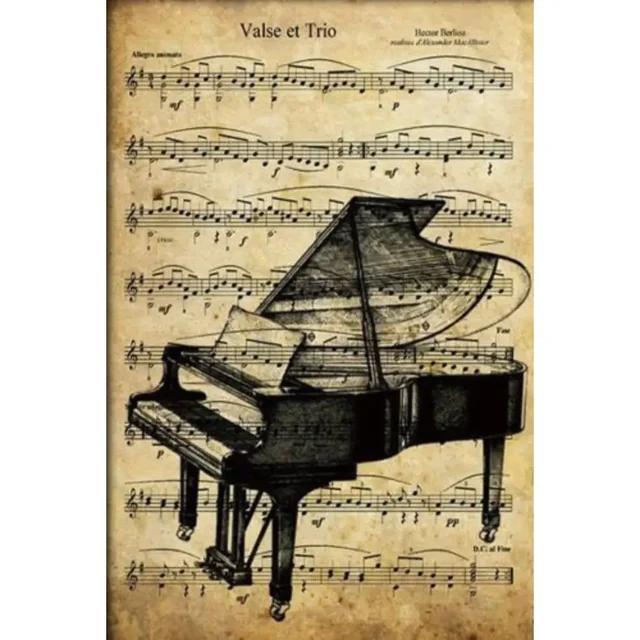Vintage Rock Music Guitar Metal Wall Sign  Man Cave Gym Pool Bar Bathroom Yard Garage Decor  x in Tin Sign
