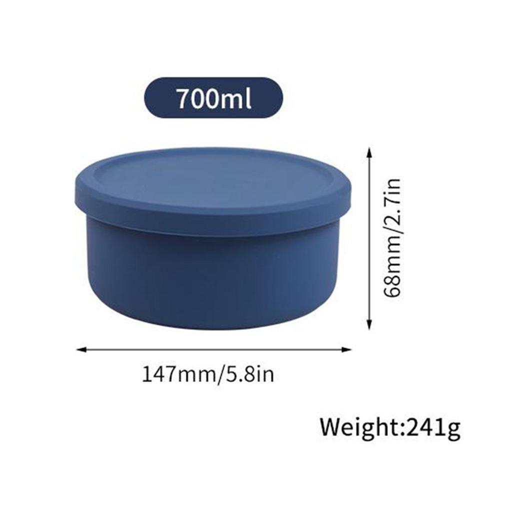 400 Ml Round Container for Meals, Reusable And Travel-Friendly