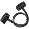 Ejoyous OBD2 Cable, OBD II 16 Pin Male to Female OBD-ii Extension Convert Cable Diagnostic Extender Cord Adapter for Car Auto OBDII Code Scanners