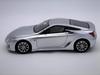 Milestone Resin Miniature Car Lexus 2007 Motor Finished Product 1/43 LF-A Show/Silver