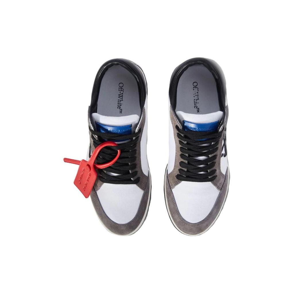 Off-White New Low Vulcanized White Brown Men Sneakers OMIA293S24FAB002-0110