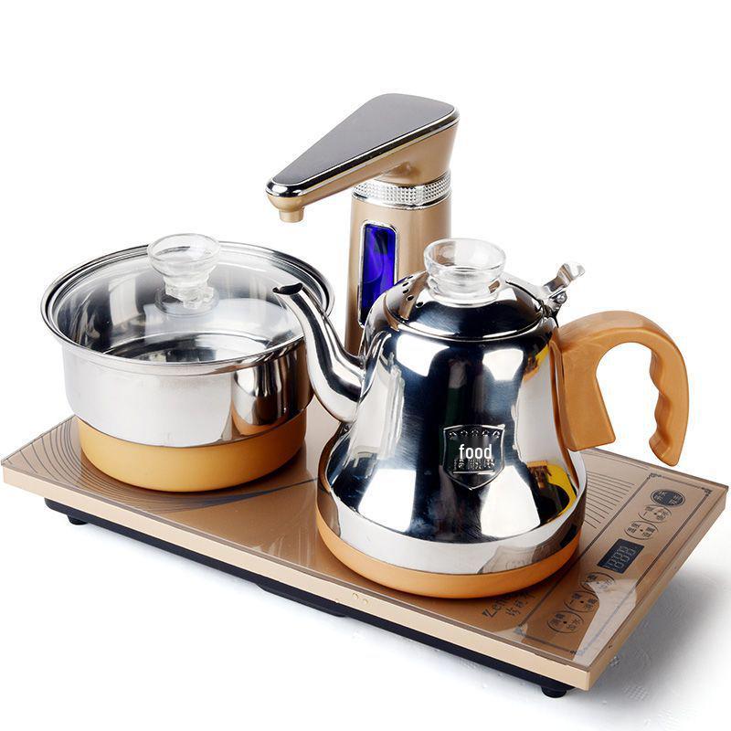 Electric Kettle Tea Set with Induction Cooker and Automatic Shut-Off