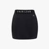 FAIRLIAR GOLF Back Band H-Line Skirt (Black)