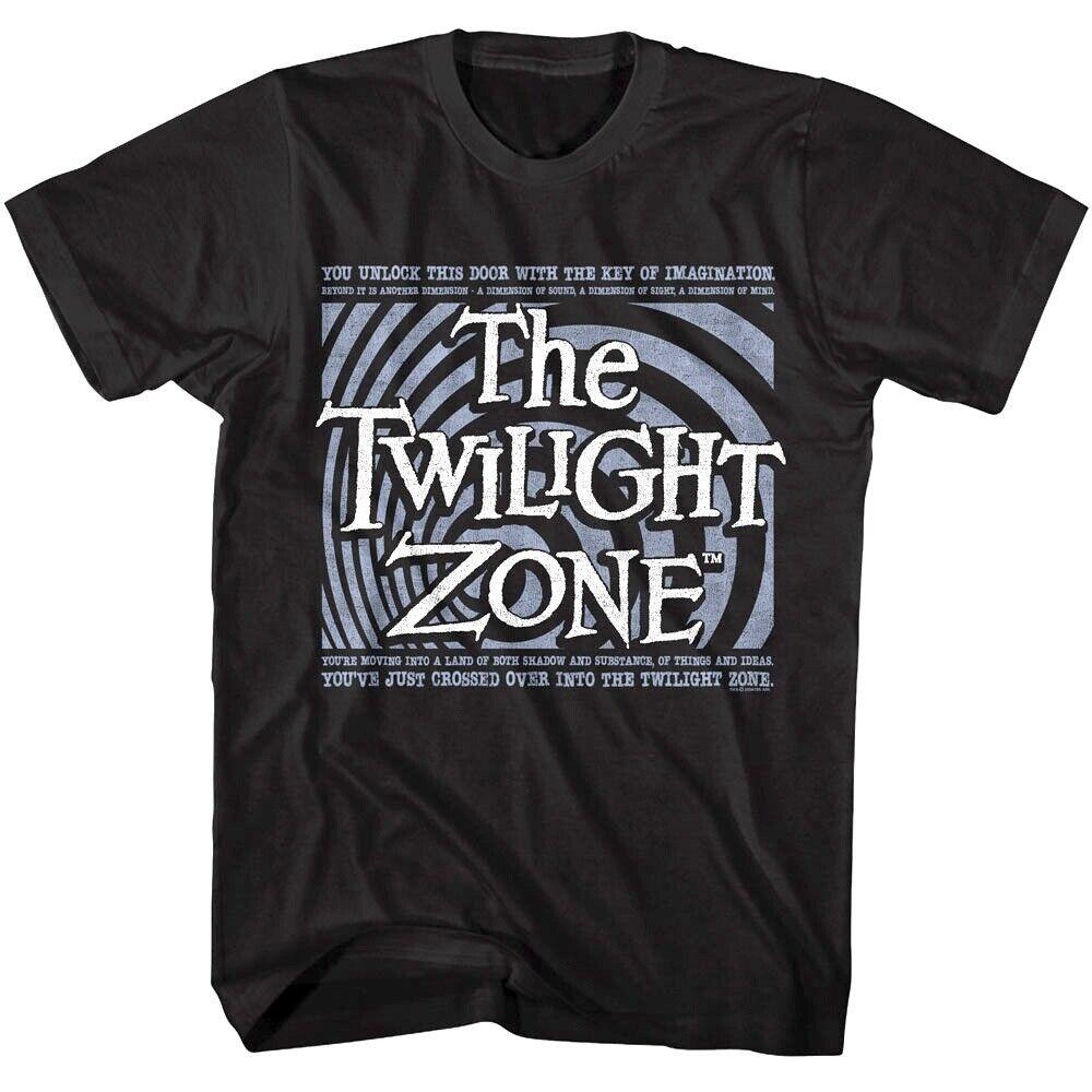 Twilight Zone Opening Narration Men T Shirt XXXXL