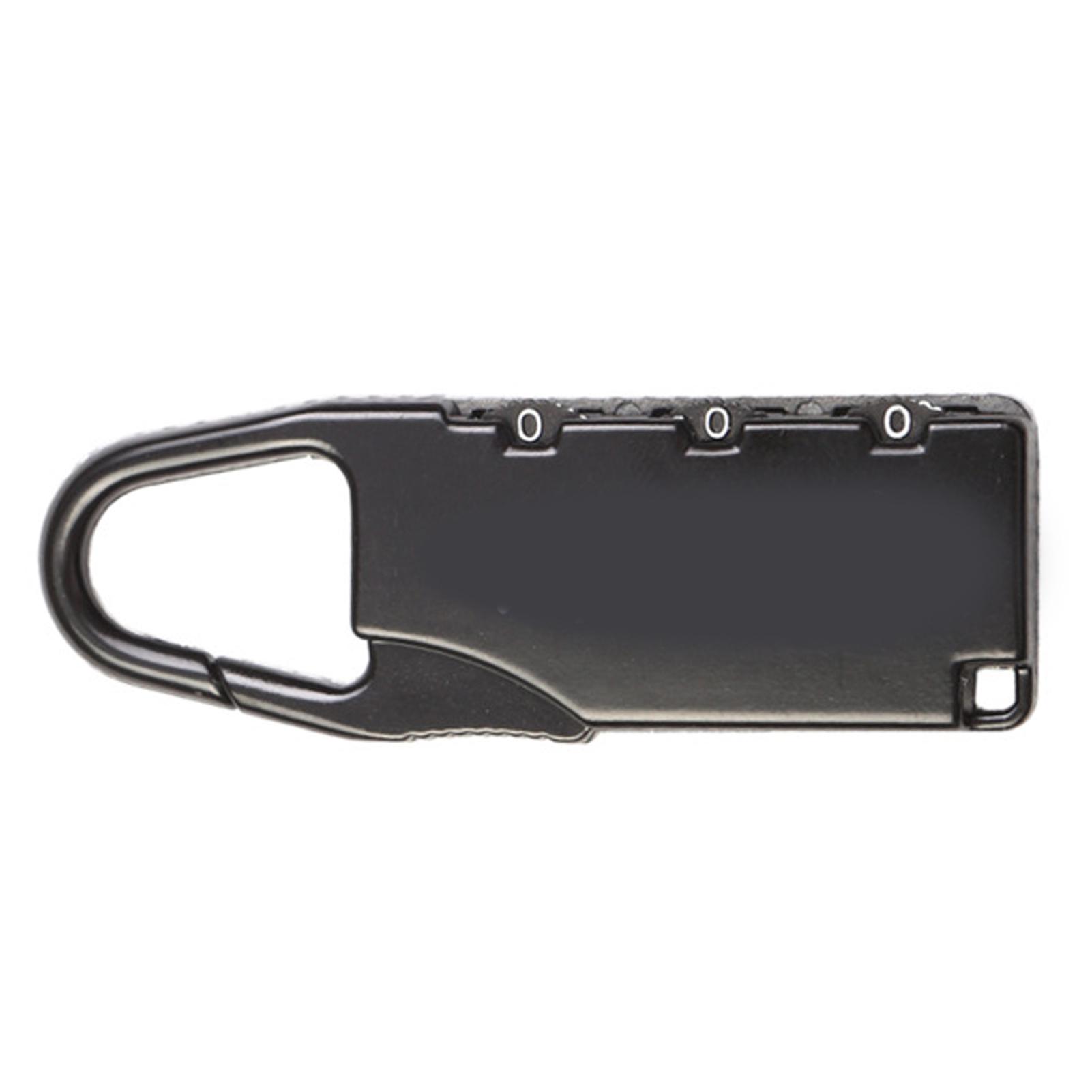 Padlock 3 Digit Combination Pad Lock Zinc Alloy Tool for Suitcase Drawer Toolbox