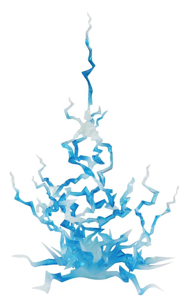 TAMASHII NATIONS Tamashii EFFECT THUNDER Blue ABS PVC Painted Action Figure Ver. Non-scale &