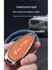 Voyah Dreamer Key Cover: 2024 Blueprint Low-Carbon Model - Simplistic Car Key Bag and Shell Buckle