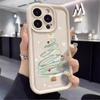 Cartoon Christmas Case For IPhone 11 14 15 Pro Max 13 12 Mini X XR XS Max 6 6S 7 8 Plus New Year Gift Silicone Protection Cover
