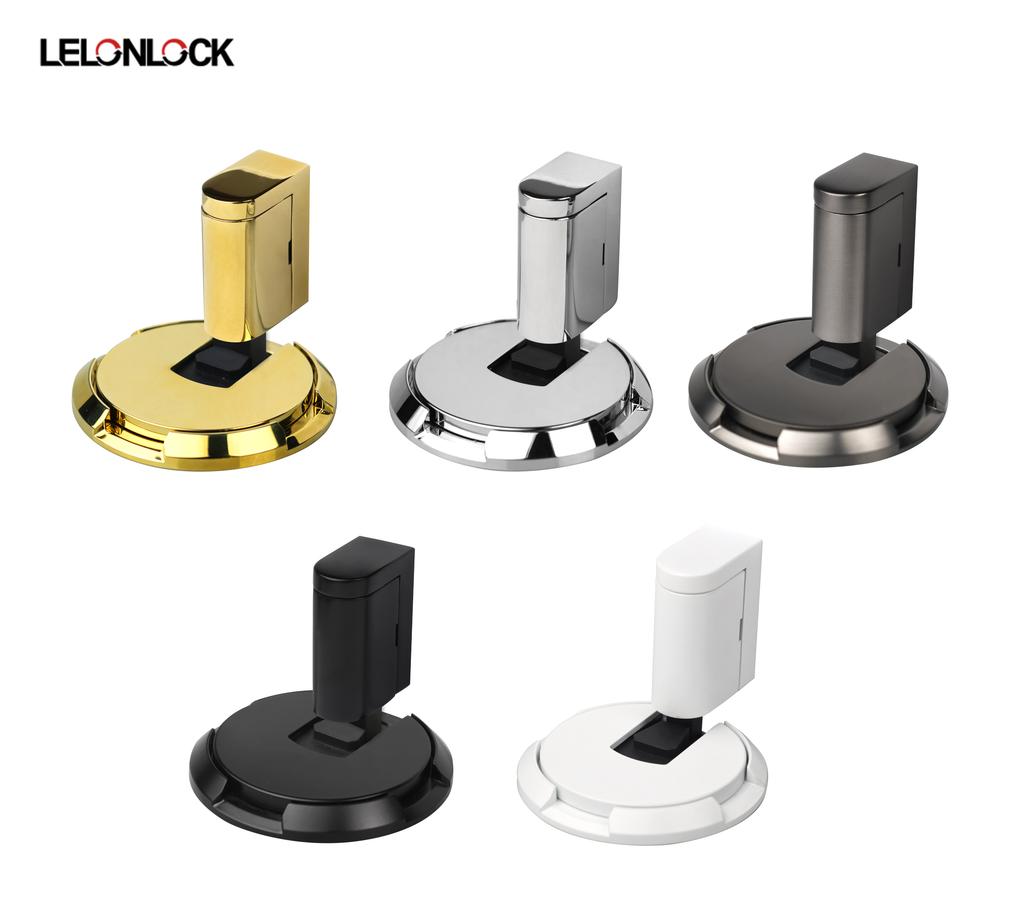 High Quality Hidden Mechanical Door Stop Windproof Door Stopper Easy Installation Floor Door Holder