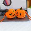 Funny Pumpkin Gifts Halloween Plush Keychain, Cute Spooky Stuffed Toy Pendant for Bag Aesthetic Accessories Keys, Soft Mini Doll Hanging Ornament