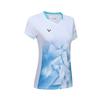 Unisex Badminton T-Shirt Kurzarm Sport T-Shirt Herren Damen Kinder Atmungsaktiv Training Wettkampfbekleidung