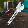 Portable Keychain Multi Tool, Compact Mini Screwdriver & Bottle Opener, Outdoor Camping Survival EDC Gadget for Travel Emergency