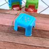 10 Stück 1:12 Puppenhaus Miniaturmöbel Stuhl Hocker Modell Spielzeug für Puppenhaus