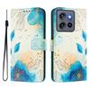 Luxury Flip Leather Case For Motorola Edge 60 Pro Flip Cover on For Moto Edge 60 Fusion Stylus 5G Wallet Bags Flower Cases Shell