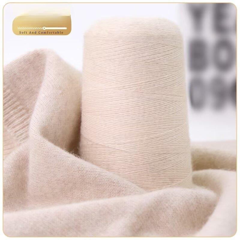 Natural Cashmere Yarn for Knitting High-Quality Hand-Knitted Wool Pure Cashmere Thin Yarn Hand And Woven Machine