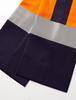 ASAHICHO Cargo Fluorescent Size 60 High-Visibility Pants, All-Season, Orange, E788, (LL)