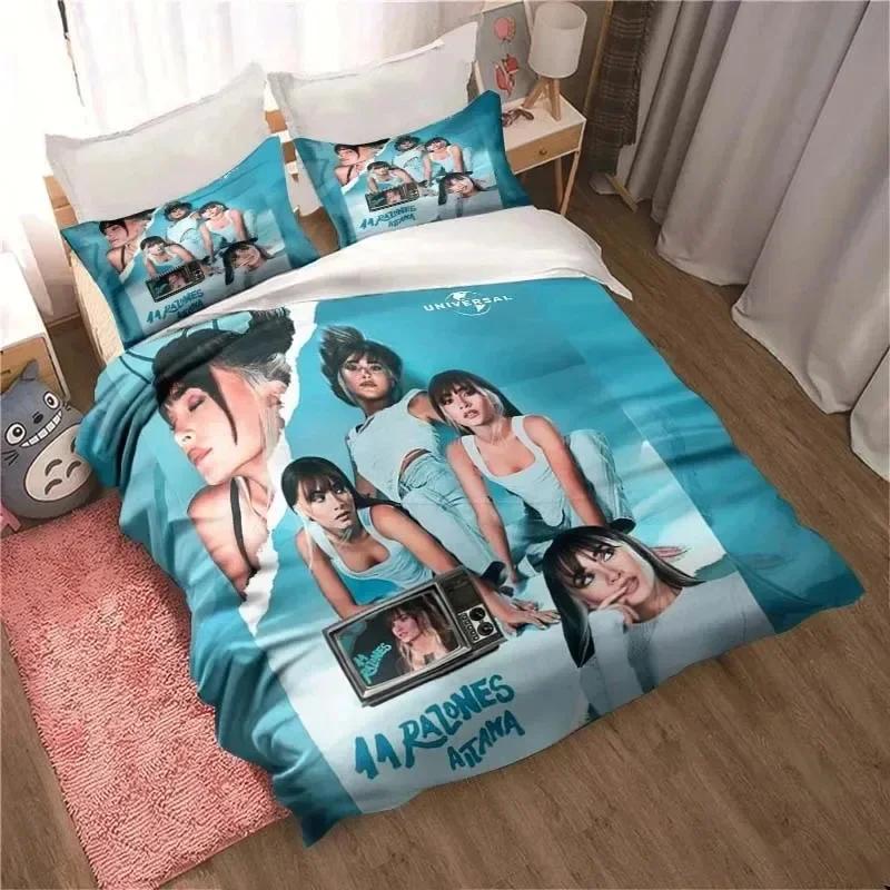 Aitana Ocana Printed Bed Set Duvet Cover Pillowcase Bedding Set Bed Linen Sheet Quilt Cover Full Queen King Size
