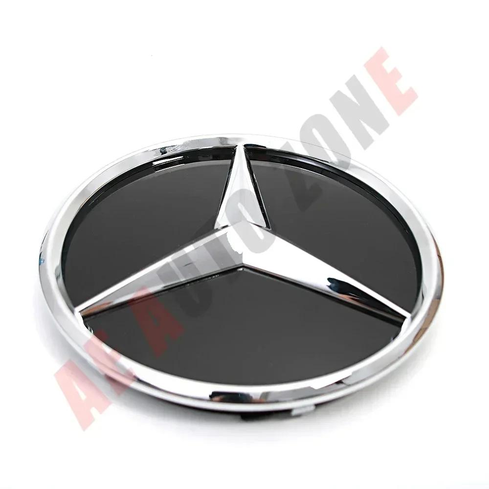 GCTO3 Front Grill Chrome Star Emblem Black Badge Front Grille Chrome Emblem Fit For Mercedes Benz V-Class W447 2021-2023