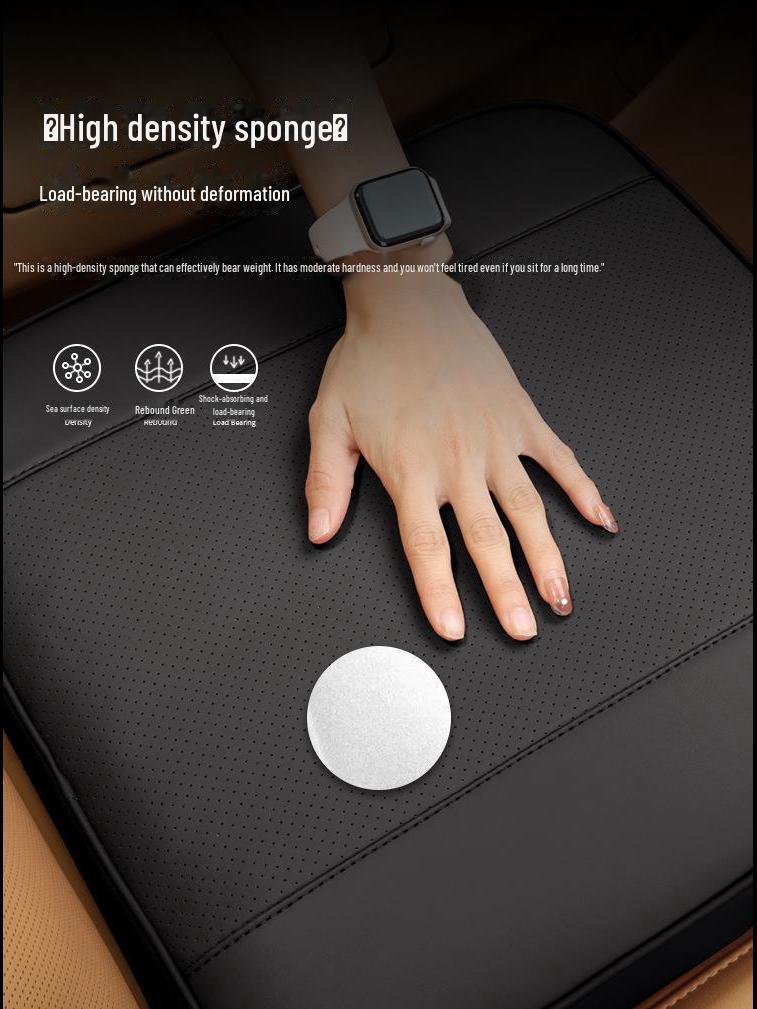 Elevated Driver's Seat Cushion for Learner Drivers - Thickened Design for Women