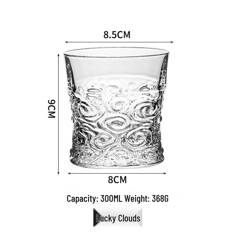 European Style Whiskey & Beer Glasses (300ml, 2-Pack)