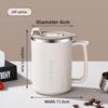 Stainless Steel Vacuum Water Bottle 500ml Milk Coffee Mug Drinkware Insulated Coffee Cup  Tea