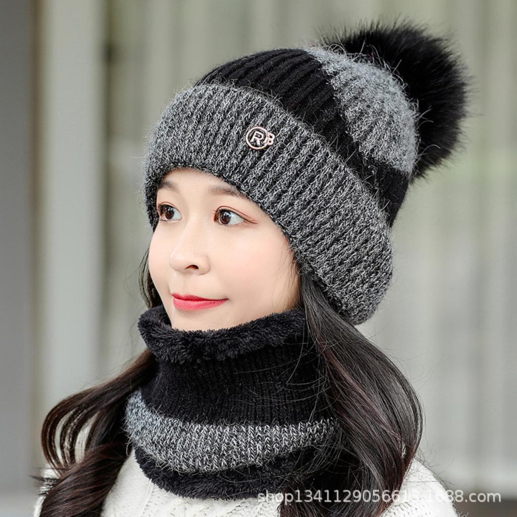 Pile Hat Winter Hat Pullover Wool Hat Knitted Hat