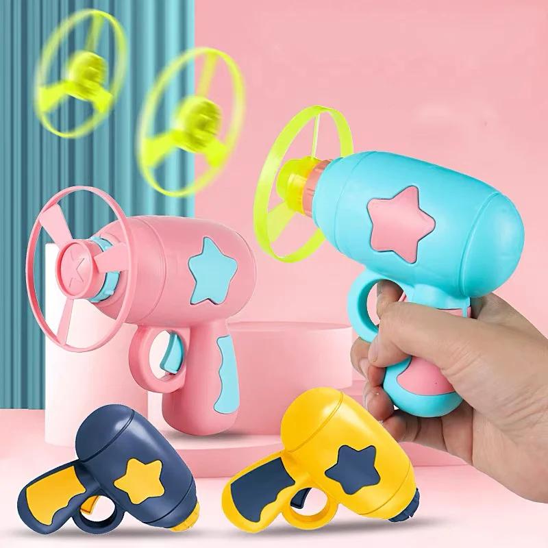 Funny Cat Interactive Teaser Training Toy Creative Kittens Mini Bamboo-copter Games Toys Pets Suppli