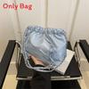 Pu Water Bucket Bag For Women With Magnetic Closure And Inside Phone Pocket For Casual Daily Use