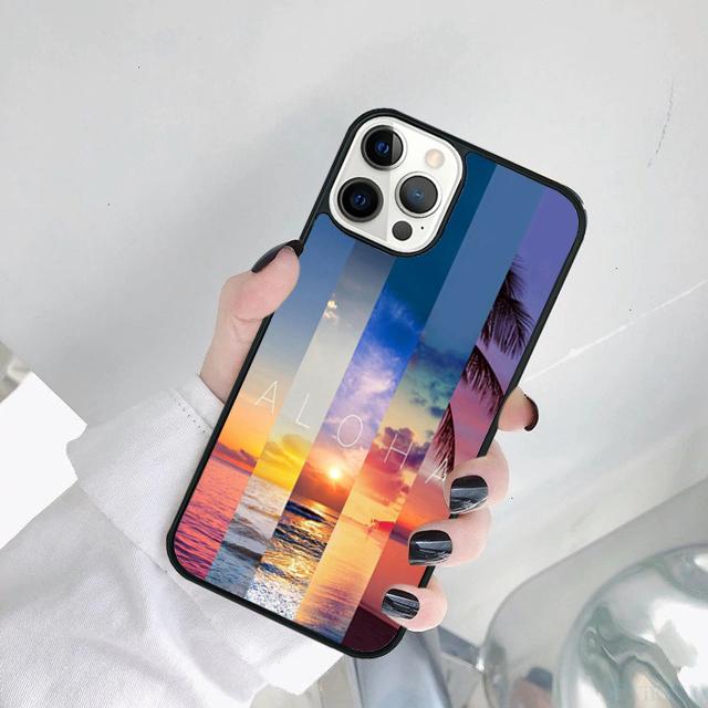 Hawaii Aloha Handyhülle Cover Für iPhone 17 Air 15 Pro MAX 16 Plus 14 11 12 13
