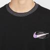 Nike Drop Shoulder Loose Knit Short Sleeve T-Shirt Men Tops Black FV3759-010