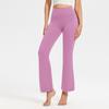New Fashion Sports Casual Flared Yoga Pants Women High Waist Hip Lifting Fitness Yoga Trousers Women Slim Fit Loose Joggings Running Yoga Pants 25587