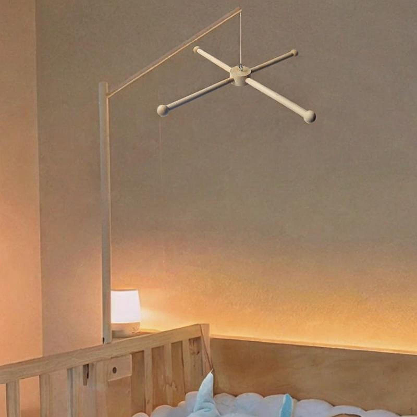 

Деревянный мобильный каркасный комплект для кроватки, игрушка, сделай сам, 4-х ножное оборудование, поделки, вешалка для новорожденного with Bead