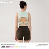 2025 With Chest Pad Yoga Vest Women Summer Sports Outer Wear Hollow out Sling Sleeveless Backless Top Sexy Gyaru