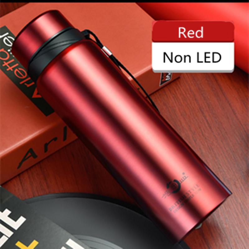 420-1500ml Große Kapazität Vakuum LED Smart Temperatur Digitalanzeige Thermosflasche Thermoskanne für Tee Wasserflasche Kalt/Warm halten