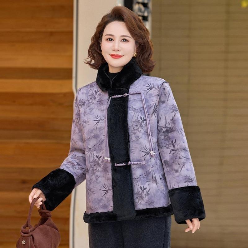 

Winter double-sided mink velvet noble coat women s fur integrated coat 1XL [recommended 80-50kg]