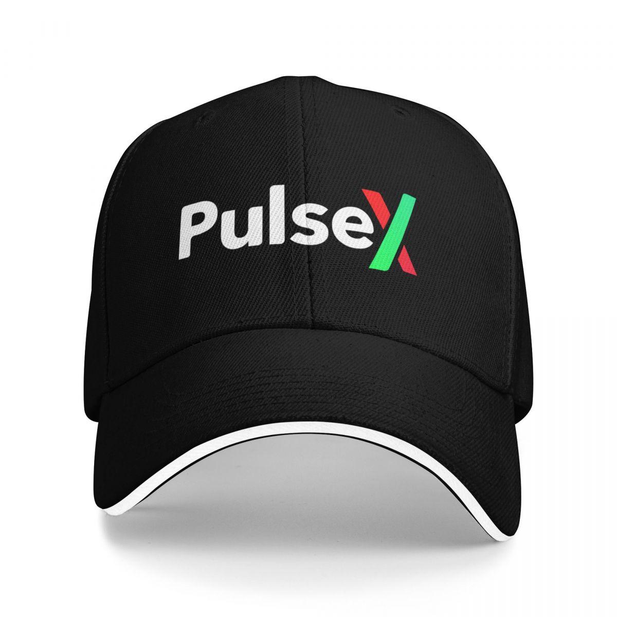 PulseX PLSX Crypto Logo Hex Pulse Baseball Cap Funny Hat Anime Unisex Womens