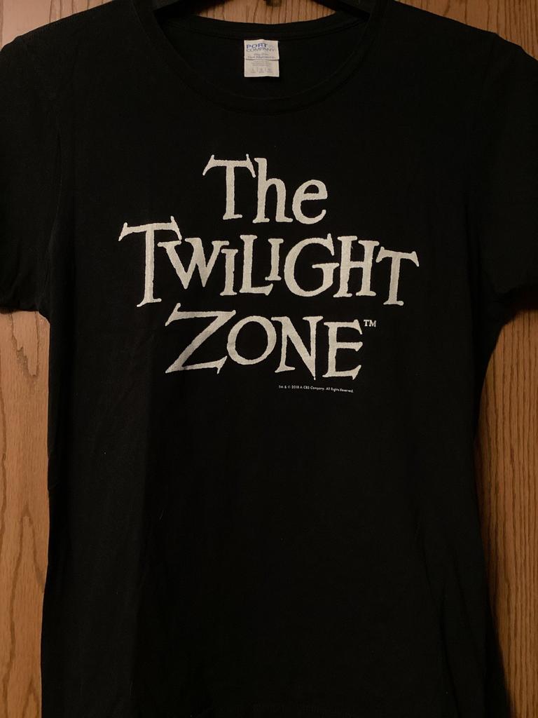 The Twilight Zone - A CBS Company - 2018 Black Shirt - Ladies L - Port & Company