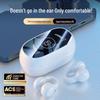 2025 Bone Conduction Wireless In-Ear Clip-On Earphones with Smart Display and Long Battery Life