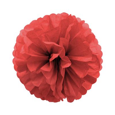 1 szt. Zestaw 7,8 cala Czerwony Papierowy Pompon Papierowe Kule Pompon Papier Na Przyjęcie Urodzinowe Dekoracje Papierowe Kwiaty Kule Kwiatowe Papier