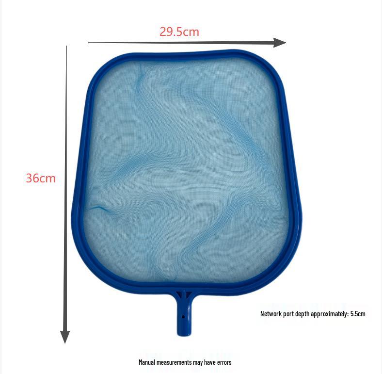 Reinforced Deep Water Skimmer: Pool & Fish Pond Leaf & Debris Cleaning Net