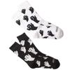 Streetwear Halloween Ghost Socks Cartoon Mid-Calf Socks Sweat Absorbent Socks Women  Students