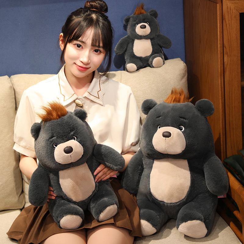 Cute Bear Teddy Bear Doll Plush Toy Hug Bear Doll Children's Doll Birthday Gift