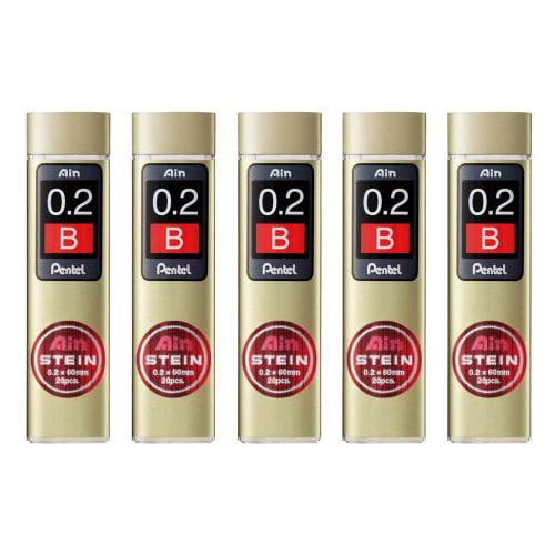 

Pentel Sharp Lead Ain Stein 0.2 B [5 pieces] C272W-B 20 pieces