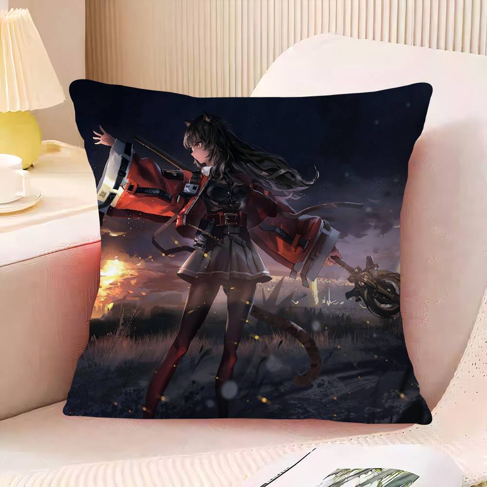 A-Arknights Pillow Case Pillowcase Ultra Soft Skin Friendly Fabric Cloud Like Comfort