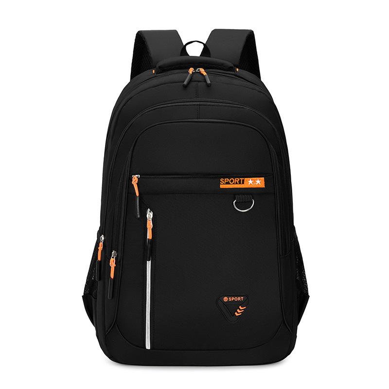 Capacity Backpacks Men's Waterproof School Backpack Business Casual Pockets Travel Bag